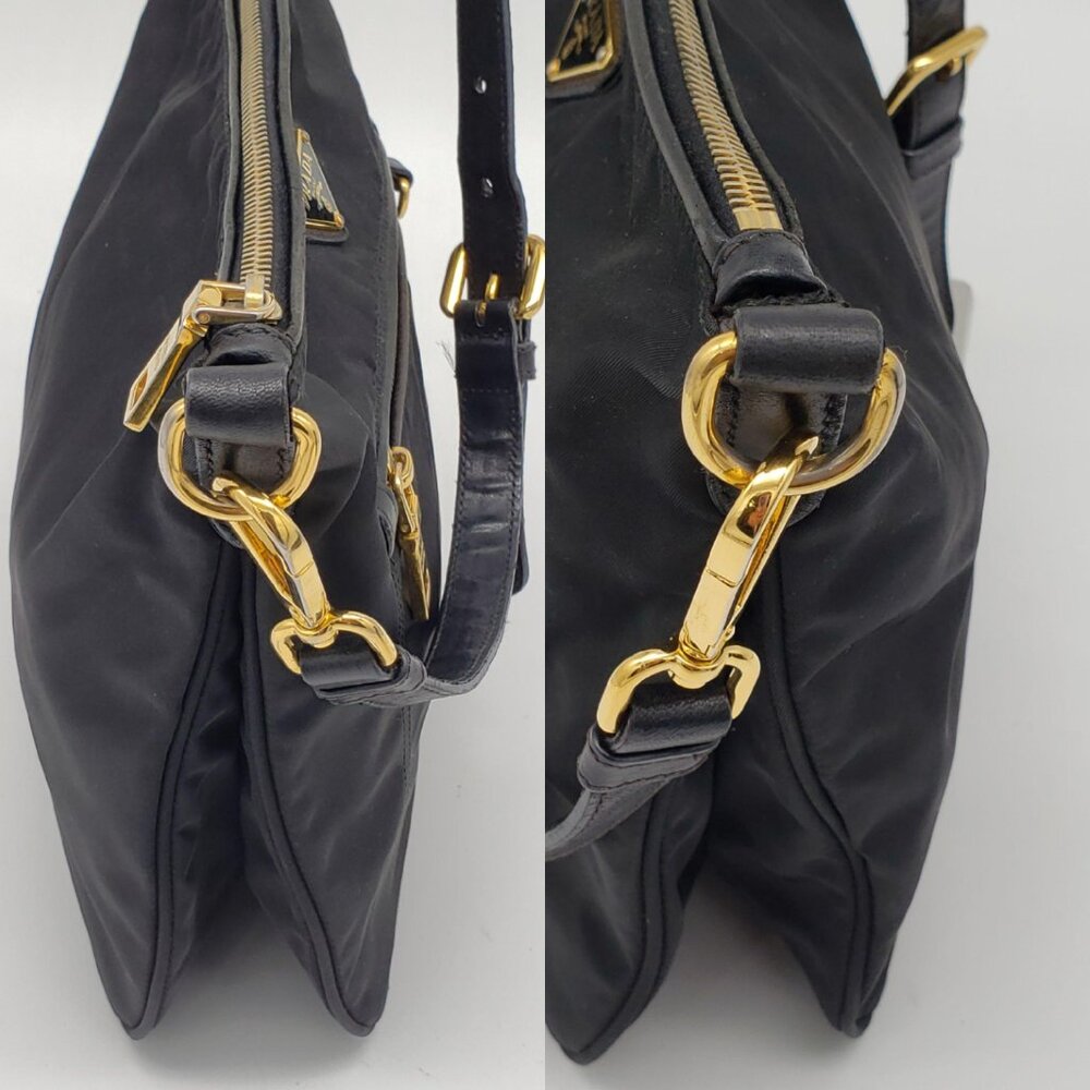 Authentic Prada Tessuto Nylon Shoulder Bag 320-110325 - Picture 4 of 16